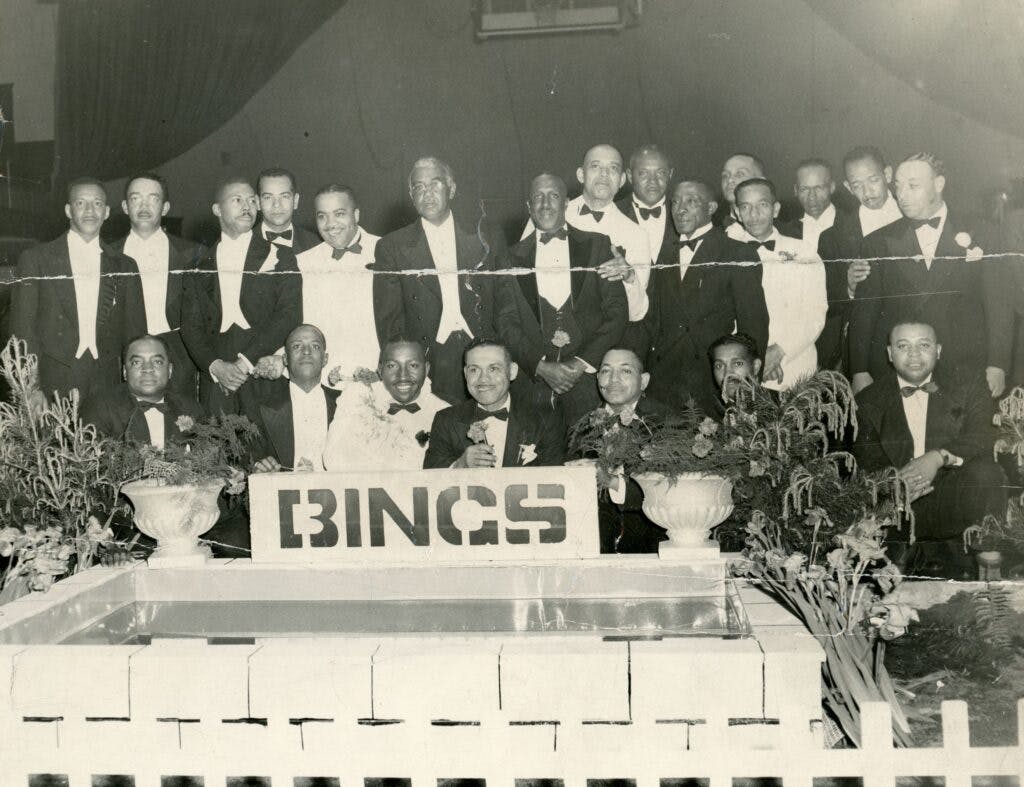 Photo of members of the Bings Club