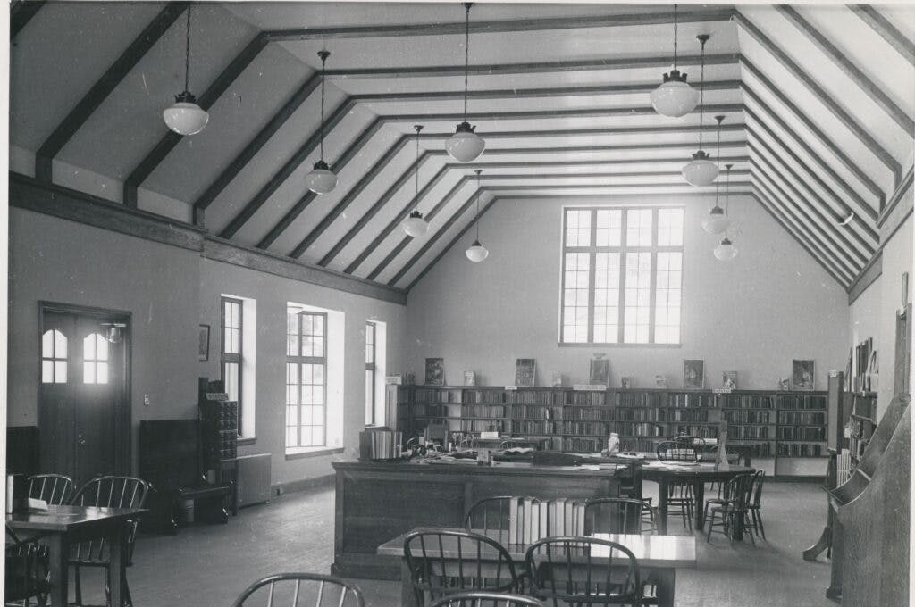 Interior of the Gainsboro Branch Library